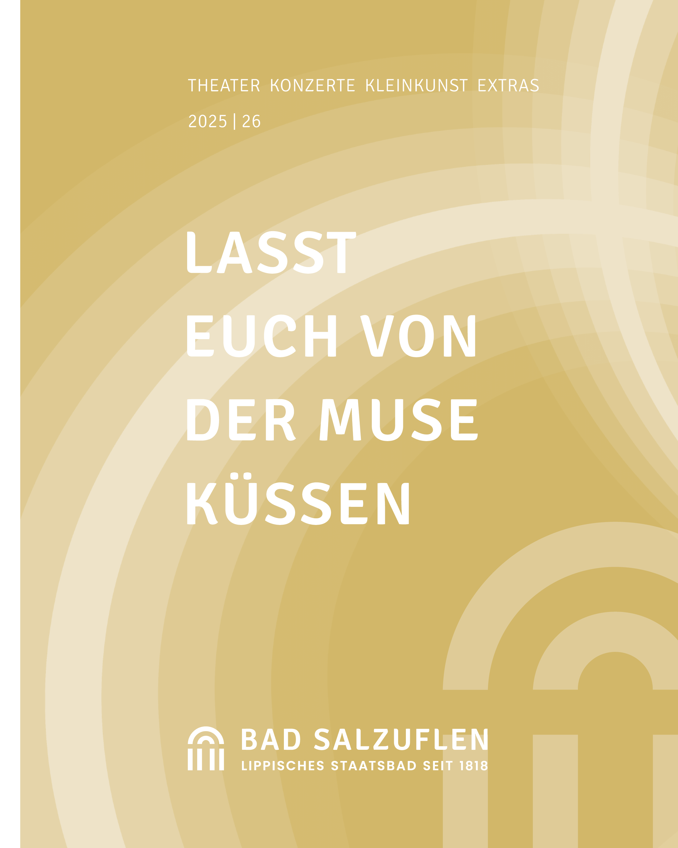 Titel Lasst euch von der Muse küssen
